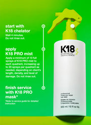 ⁠K18 Professional molecular repair hair mist 300ml