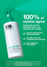 K18 PEPTIDE PREP pro chelating hair complex