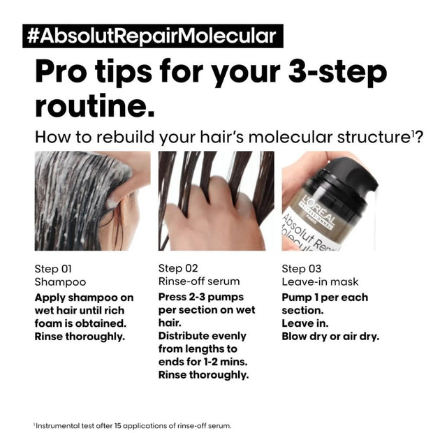 L'OREAL PROFESSIONNEL Serie Expert Absolut Repair Molecular Shampoo