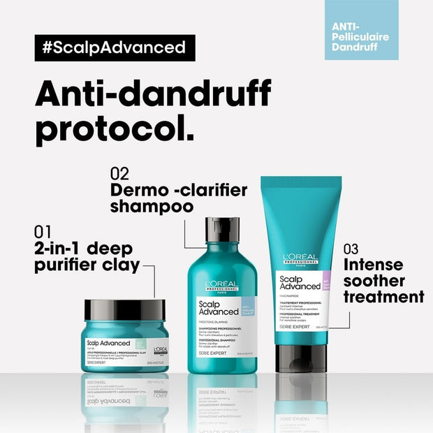 L'OREAL PROFESSIONNEL Serie Expert Scalp Advanced Anti-Dandruff Dermo-Clarifier Shampoo