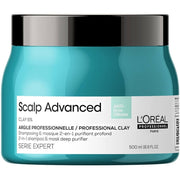 L'OREAL PROFESSIONNEL Scalp Advanced Anti-Oiliness 2-in-1 Deep Purifier Clay Shampoo & Mask