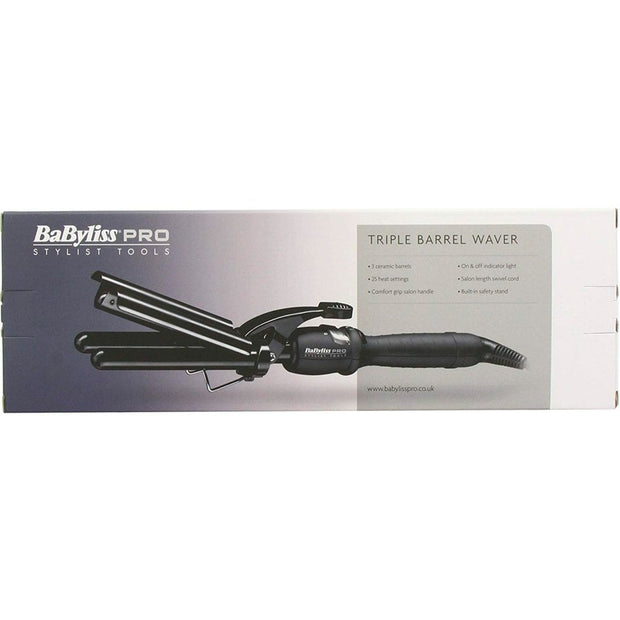 Babyliss Triple Barrel Waver (Black)