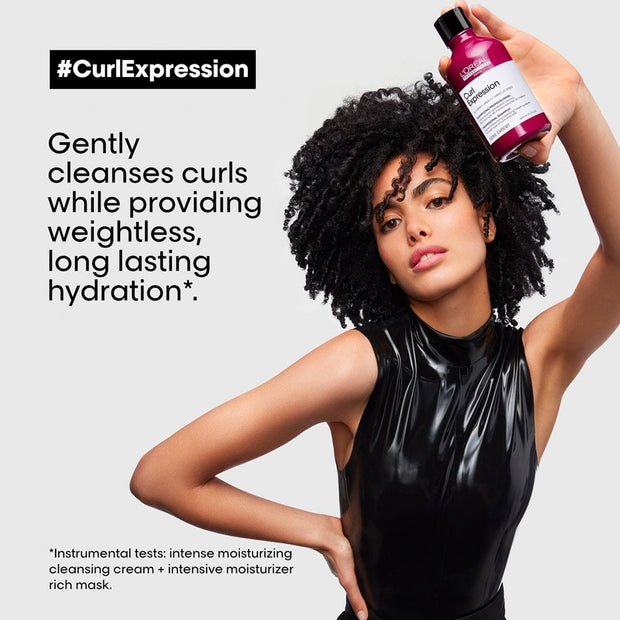 L'OREAL PROFESSIONNEL  Curl Expression Moisturizing Cleansing Cream Shampoo